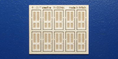 M 00-34c OO gauge kit of 10 single doors type 1